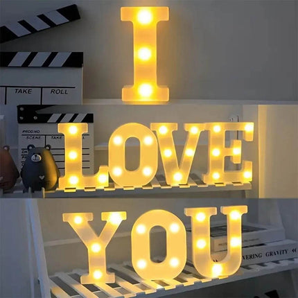Wedding Decor Led Light Number Letters Sign - Mad Fly Essentials