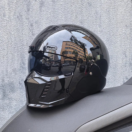Motorcycle Helmet Double Visor 3D Dragon Helmet - Motorcycle Helmet - LVS - Mad Fly Essentials