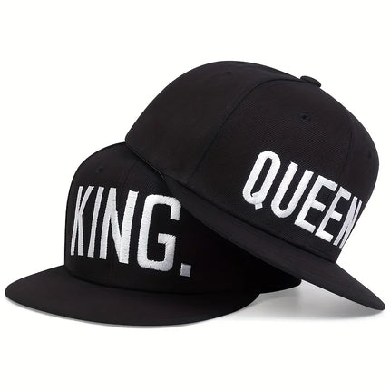 Men Fashion King Queen Baseball Cap