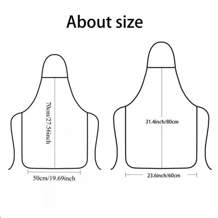 Kitchen Apron Avocado Tropical Linen Apron - Kitchen Apron - Sun Home - Mad Fly Essentials