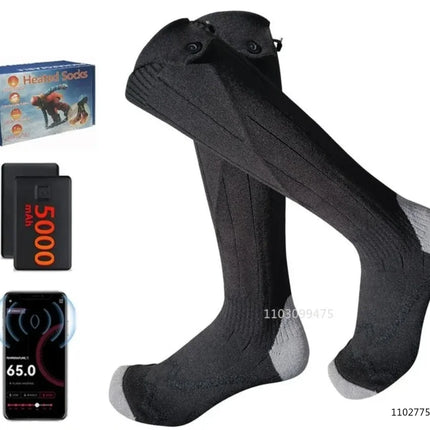Socks 5000mAh Heated Adjustable Thermal Footwear - Socks - Juummp - Mad Fly Essentials