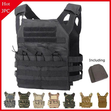 Tactical Molle Plate Paintball Airsoft Vest - Mad Fly Essentials