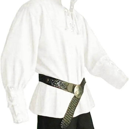 Men Nordic Medieval Pirate Tunic Costume Shirt - Mad Fly Essentials