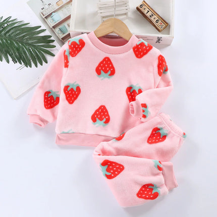 Baby Girl Cartoon Princess Sleepwear Pajama Sets