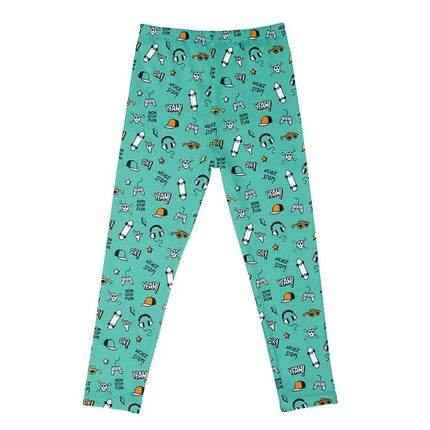 Leggings Girl Cartoon Unicorn Silk Pants - Leggings - Zukocert - Mad Fly Essentials