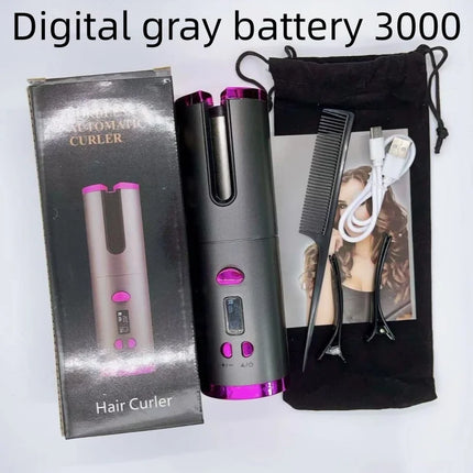 Hair Accessories Cordless USB Rechargeable Curling Iron - Hair Accessories - Chainer - Mad Fly Essentials