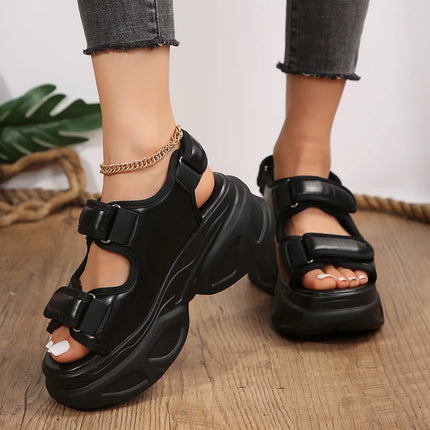 Sandals Women Fashion Summer Beach Platform Footwear - Sandals - Maogu - Mad Fly Essentials