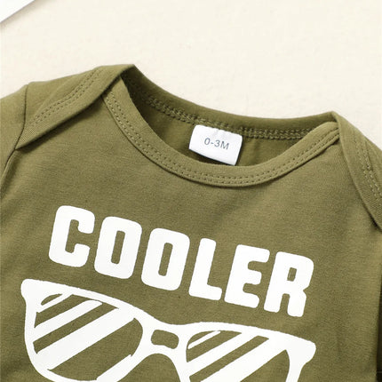 Baby Toddler Outfit Cooler Version Dad 3pc Outfit - Baby Toddler Outfit - Faithtur - Mad Fly Essentials