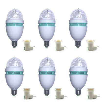 LED Party Light Birthday E27 Auto Rotating Stage Light - LED Party Light - Thebse - Mad Fly Essentials