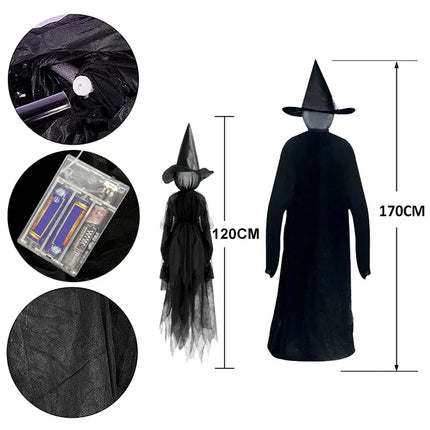 Halloween Decor Sound Activated Witches - Halloween Decor - Alloet - Mad Fly Essentials