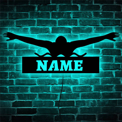 Personalized Fitness Gym LED Neon Wall Light