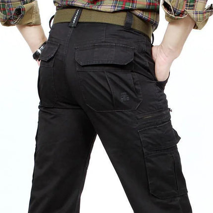 Cargo Pants Men Straight Leg Casual Khaki Pants - Cargo Pants - ICPANS - Mad Fly Essentials