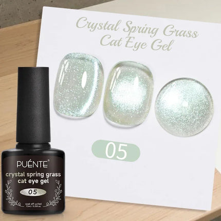 Nail Essentials Green Crystal Cat Magnetic Gel Polish - Nail Essentials - Rikonka - Mad Fly Essentials
