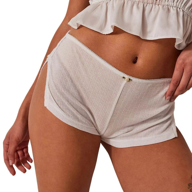 Women 2000s Graphic Fairy Low Waist Shorts - Mad Fly Essentials