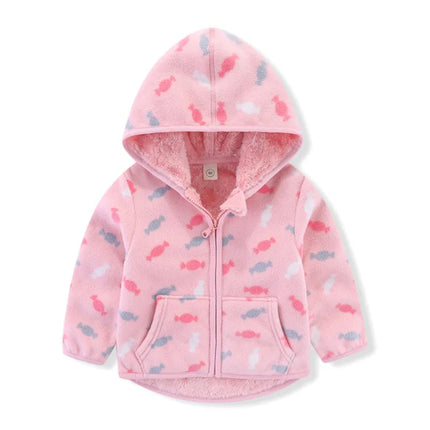 Jacket Girl Heart Zipper Autumn Casual Outerwear - Jacket - Vikita - Mad Fly Essentials