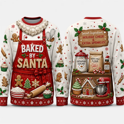 3D Hoodies Men Xmas Rocking Skull Christmas Viking Sweater - 3D Hoodies - Vikineey - Mad Fly Essentials