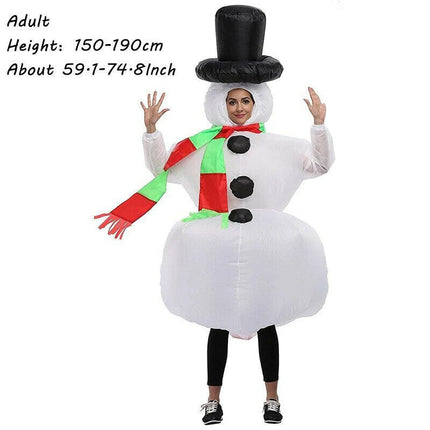 Men Christmas Funny Inflatable Santa Claus Costumes - Kids Shop Mad Fly Essentials