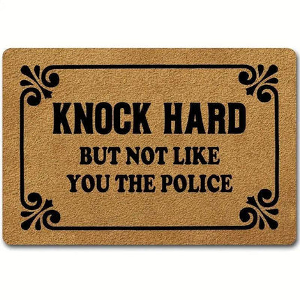 Retro Funny Wine Kitchen Entrance Doormat - Mad Fly Essentials