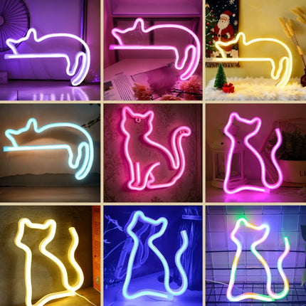 LED Night Light Follow Me Dimmable Neon Sign Decor - LED Night Light - Rayh - Mad Fly Essentials