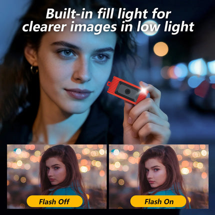 Keychain Digital LED Screen DC-01 Retro Camera - Keychain - Thebse - Mad Fly Essentials