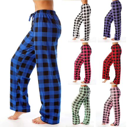Pants Men Elastic Plaid Sleep Pajama Pants - Pants - Sleep Essentials - Mad Fly Essentials