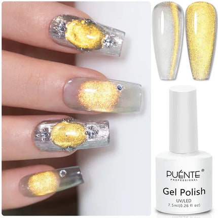Nail Essentials Green Crystal Cat Magnetic Gel Polish - Nail Essentials - Rikonka - Mad Fly Essentials