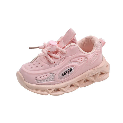Kids LED Shoes Baby Boy Luminous Black Sneakers - Kids LED Shoes - Ealsqn - Mad Fly Essentials