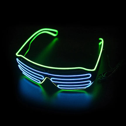 Women LED Luminous Party Glasses