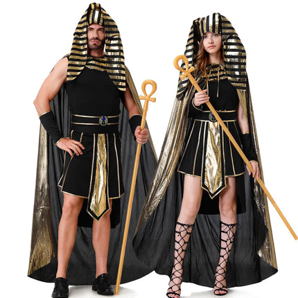 Costume Set Men Egyptian Pharaoh King Costume - Costume Set - iEFiEL - Mad Fly Essentials