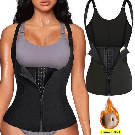 Women Activewear Fashion Waist Trainer Tank Top - Mad Fly Essentials