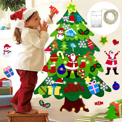 Kids Room DIY Felt Christmas Tree - Home & Garden Mad Fly Essentials