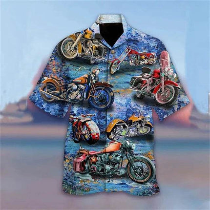 Men 3D Hawaiian American Animal Party Shirts - Mad Fly Essentials
