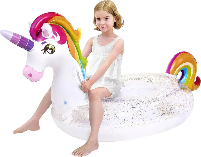 Water Sports Summer Fun Unicorn Inflatable Pool Float  - Baisher - Water Sport Summer Fun - Mad Fly Essentials