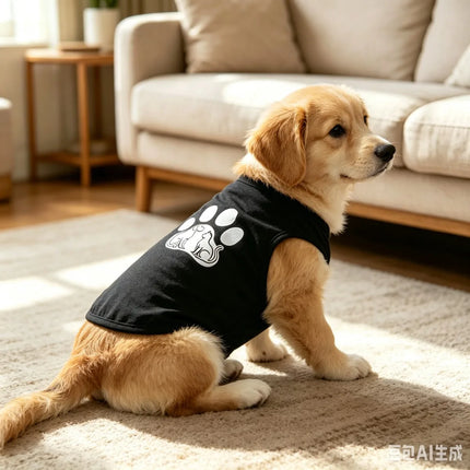 Pet Hoodies Red Cartoon Dog Cat Security Apparel - Pet Hoodies - Onecute - Mad Fly Essentials