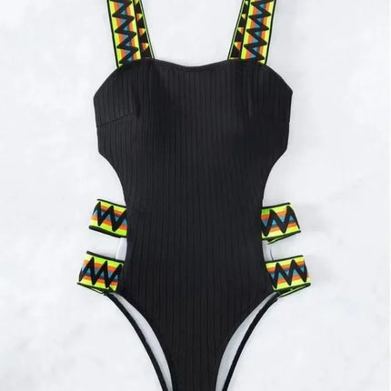 Women Brazilian Style Elastic Bikini Swimwear Set