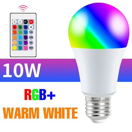 LED Bulb RGB Remote 5-25W E27 Light Bulb - LED Bulb - Avacom - Mad Fly Essentials