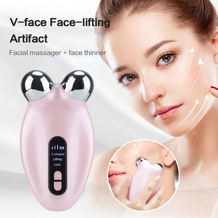 EMS Facial Microcurrent Skin-Rejuvenation Massager - Beauty & Health Mad Fly Essentials