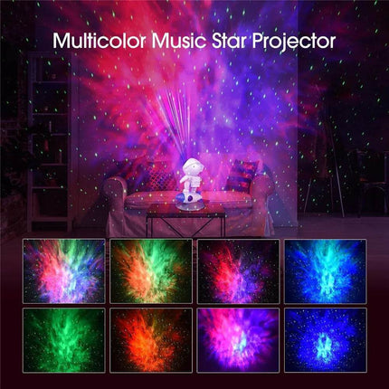 Rocket Astronaut LED Galaxy Projector Night Light - Mad Fly Essentials
