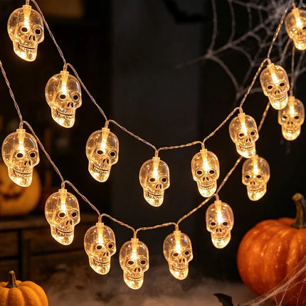 Halloween Decor Ghost Skull LED String Lights - Halloween Decor - Joyinled - Mad Fly Essentials