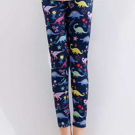 Leggings Baby Girl Floral 3D Pencil Pants - Leggings - LMOFA - Mad Fly Essentials
