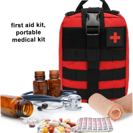 Outdoor Essentials Tactical First Aid Pouch Survival Medical Bag - Outdoor Essentials - Tactifans - Mad Fly Essentials