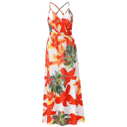 Maxi Dress Women European Bohemian Maxi Dress - Maxi Dress - HLJ-GG - Mad Fly Essentials