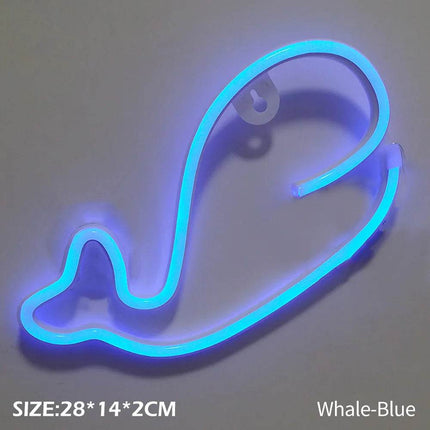 Pink LED Neon Butterfly Night Light - Mad Fly Essentials