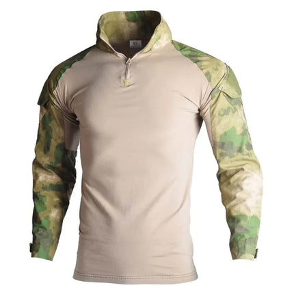 Shirt Men Sale Long Camo Tactic Paintball Tops - Shirt - Han Wild - Mad Fly Essentials
