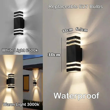 LED Wall Sconce Interior External Waterproof Sconce - LED Wall Sconce - Clode - Mad Fly Essentials