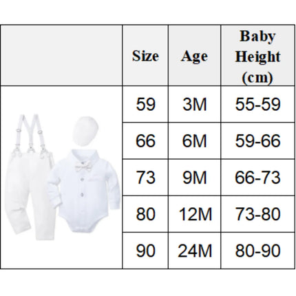 Gentleman Outfit Baby Boy Blue Birthday Party Outfit - Gentleman Outfit - Sumioon - Mad Fly Essentials