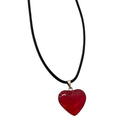 Necklace Vintage Crystal Heart Pendant Set - Necklace - CCBYX - Mad Fly Essentials