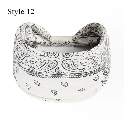 Hair Accessories Women Boho Turban Yoga Elastic Head Wrap Hairbands - Hair Accessories - Werueruyu - Mad Fly Essentials 
