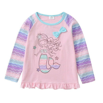 Baby Girl Rainbow Mermaid Outfit Set - Kids Shop Mad Fly Essentials