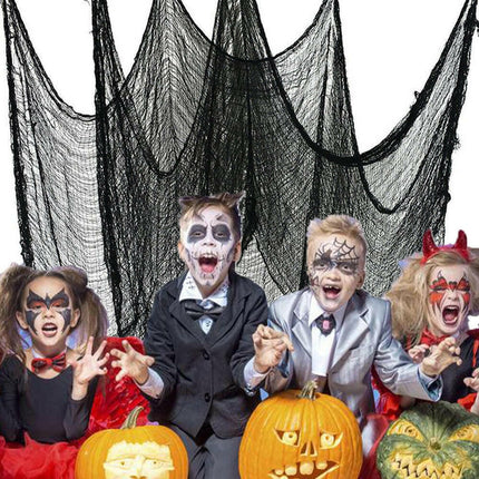 Halloween Decorations Creepy-Black-Gauze Party Scene Prop - Seasonal Decor Mad Fly Essentials